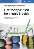 Cover: Electrodeposition from Ionic Liquids - Wiley-VCH