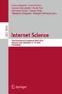 Cover: Internet Science - Springer