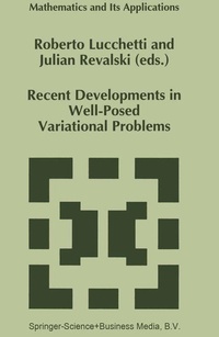 Enlarge image Cover: Recent Developments in Well-Posed Variational Problems - Springer