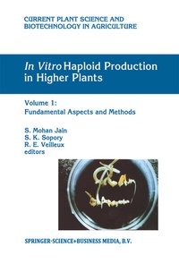 Abbildung von: In Vitro Haploid Production in Higher Plants - Springer
