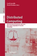 Cover: Distributed Computing - Springer