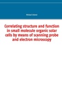 Cover: Correlating structure and function in small molecule organic solar cells by means of scanning probe and electron microscopy - Books on Demand