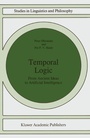 Cover: Temporal Logic - Kluwer Academic Publishers