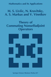 Abbildung von: Theory of Commuting Nonselfadjoint Operators - Kluwer Academic Publishers