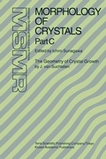 Cover: Morphology of Crystals - Kluwer Academic Publishers