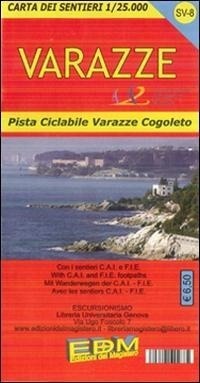 Abbildung von: SV-8 Varazze. Carte dei sentieri di Liguria - Edizioni del Magistero