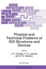 Cover: Physical and Technical Problems of SOI Structures and Devices - Springer