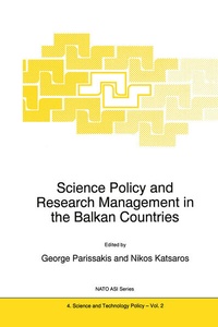 Enlarge image Cover: Science Policy and Research Management in the Balkan Countries - Springer