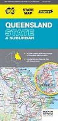 Abbildung von: Queensland State & Suburban Map 470 25th ed - UBD Gregory's