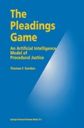 Cover: The Pleadings Game - Springer