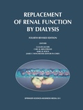 Cover: Replacement of Renal Function by Dialysis - Springer