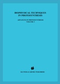 Cover: Biophysical Techniques in Photosynthesis - Springer