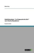 Cover: Gedichtanalyse - GRIN Publishing
