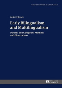 Abbildung von: Early Bilingualism and Multilingualism - Peter Lang Verlag