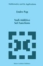 Cover: Null-Additive Set Functions - Springer
