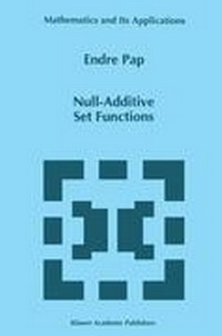 Enlarge image Cover: Null-Additive Set Functions - Springer