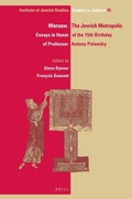 Cover: Warsaw. The Jewish Metropolis (paperback) - Brill