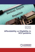 Cover: Affordability vs Eligibility in HCV patients - LAP Lambert Academic Publishing