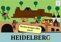 Abbildung von: Mit den lustigen Affen durch Heidelberg - EngelFuß Verlag