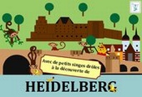 Abbildung von: Avec de petits singes drôles à la découverte de Heidelberg - EngelFuß Verlag