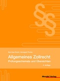 Cover: Allgemeines Zollrecht - Mendel