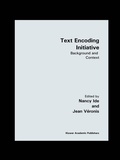 Cover: Text Encoding Initiative - Kluwer Academic Publishers