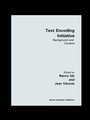 Cover: Text Encoding Initiative - Kluwer Academic Publishers