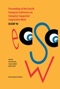 Cover: Proceedings of the Fourth European Conference on Computer-Supported Cooperative Work ECSCW '95 - Kluwer Academic Publishers