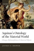 Cover: Aquinas's Ontology of the Material World - Oxford University Press