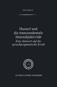 Abbildung von: Husserl und Die Transzendentale Intersubjektivität - Springer