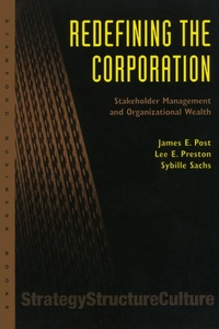 Enlarge image Cover: Redefining the Corporation - Stanford Business Books,US