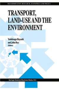 Enlarge image Cover: Transport, Land-Use and the Environment - Springer