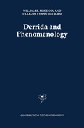 Cover: Derrida and Phenomenology - Springer