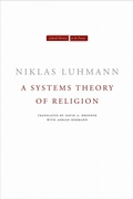 Cover: A Systems Theory of Religion - Stanford University Press