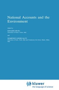 Enlarge image Cover: National Accounts and the Environment - Kluwer Academic Publishers