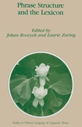 Cover: Phrase Structure and the Lexicon - Springer