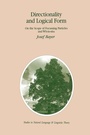 Cover: Directionality and Logical Form - Springer