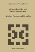 Cover: Abelian Groups and Modules - Springer
