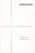 Cover: Aesthetics of Appearing - Stanford University Press