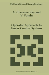 Abbildung von: Operator Approach to Linear Control Systems - Springer