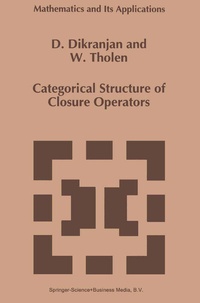 Abbildung von: Categorical Structure of Closure Operators - Springer