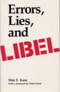 Cover: Errors, Lies, and Libel - Southern Illinois University Press