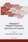 Cover: Disposal of Weapon Plutonium - Kluwer Academic Publishers