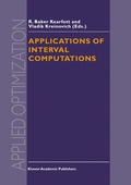 Cover: Applications of Interval Computations - Kluwer Academic Publishers