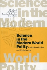 Enlarge image Cover: Science in the Modern World Polity - Stanford University Press