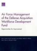 Cover: Air Force Management of the Defense Acquisition Workforce Development Fund - RAND