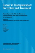 Cover: Cancer in Transplantation: Prevention and Treatment - Springer