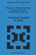 Cover: Functional Analysis in China - Springer