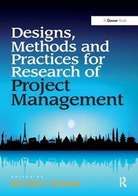 Enlarge image Cover: Design Methods and Practices for Research of Project Management - Routledge