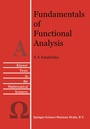 Cover: Fundamentals of Functional Analysis - Kluwer Academic Publishers